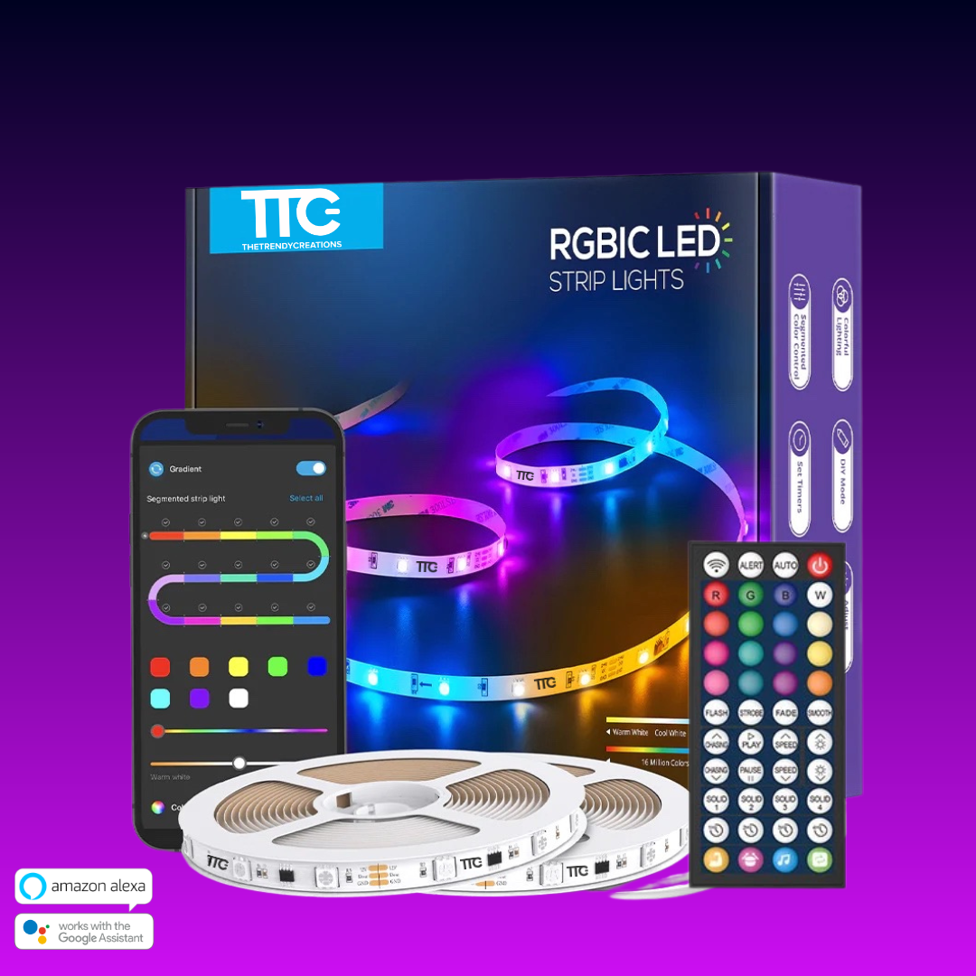 ULTIMATE RGB GAMING SETUP COLOUR GUIDE FEATURING GOVEE RGBIC LED STRIPS !!!